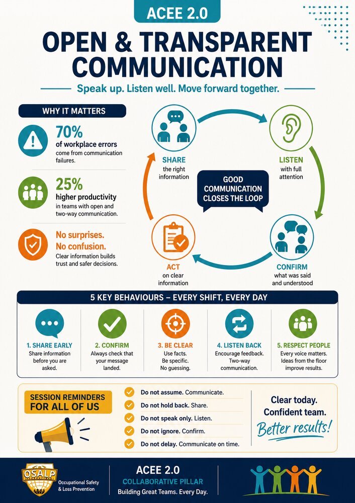 ACEE 2.0 behaviour poster &mdash; Open Communication